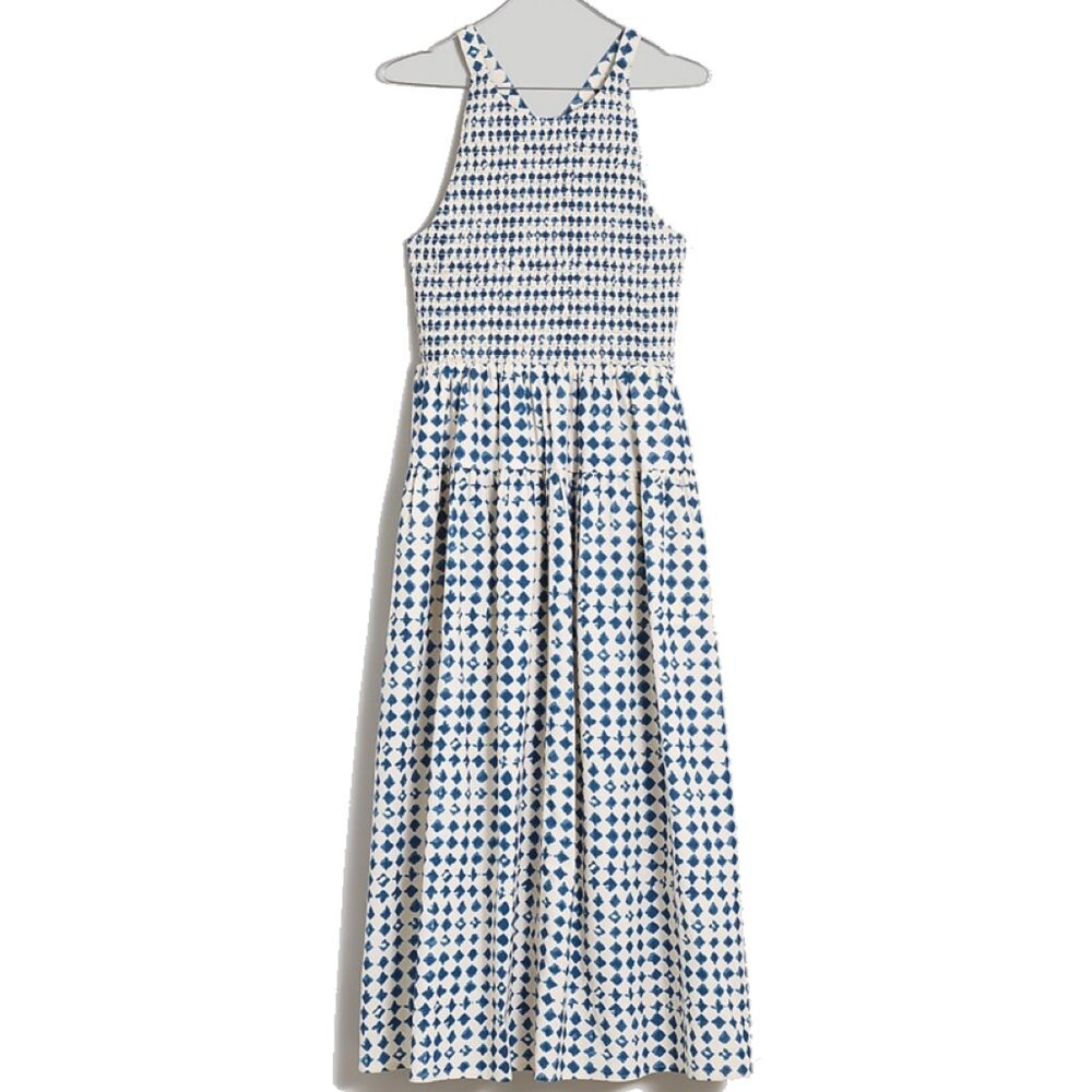 Madewell Halter Midi Summer Dress Size M